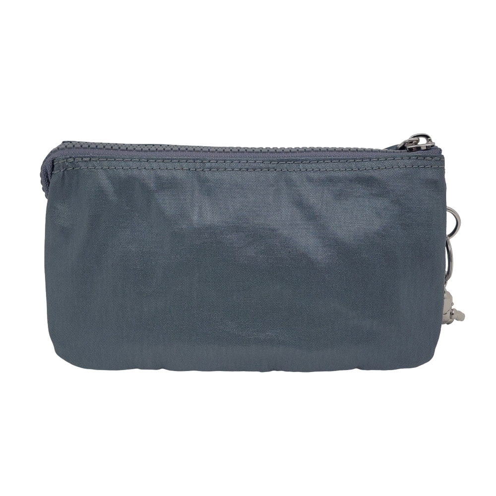 Kipling Creativity Pouch Bag Pewter Metallic - image 4